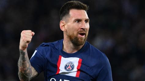 how many goals messi scored for psg